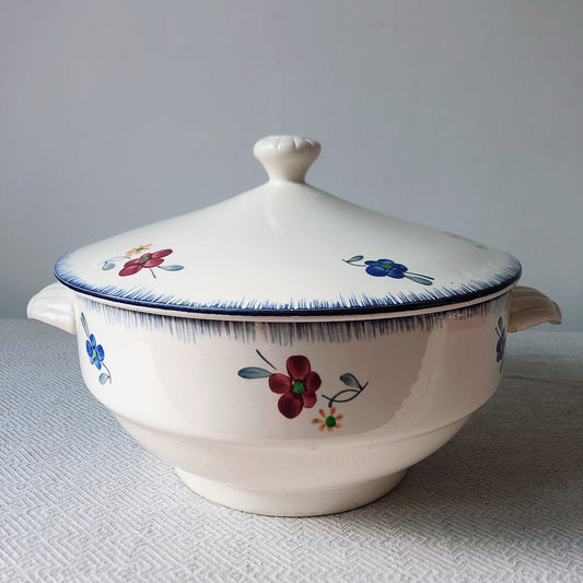 フランスアンティーク ディゴワンサルグミンヌ Digoin&sarreguemines マリー・ルー スーピエール フランスアンティーク食器 フランス蚤の市・ブロカント