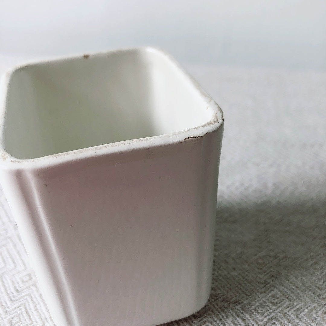 フランスアンティーク HBCM Béarn クレイユエモントロー バスク柄 陶器キャニスター3点セット 陶器「ルージュ・マリン」