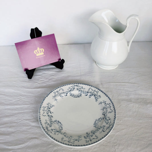 サルグミンヌ U&C ”モーツァルト” ディナープレート 平皿 E フランスアンティーク食器 ブロカント 蚤の市