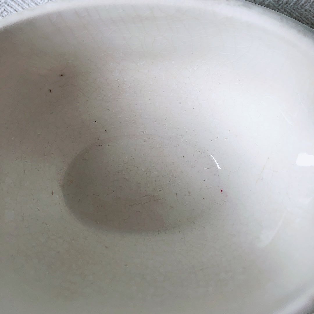 ディゴワンサルグミンヌ Digoin&sarreguemines 『POITOU』ソーシエール フランスアンティーク食器 フランス蚤の市・ブロカント