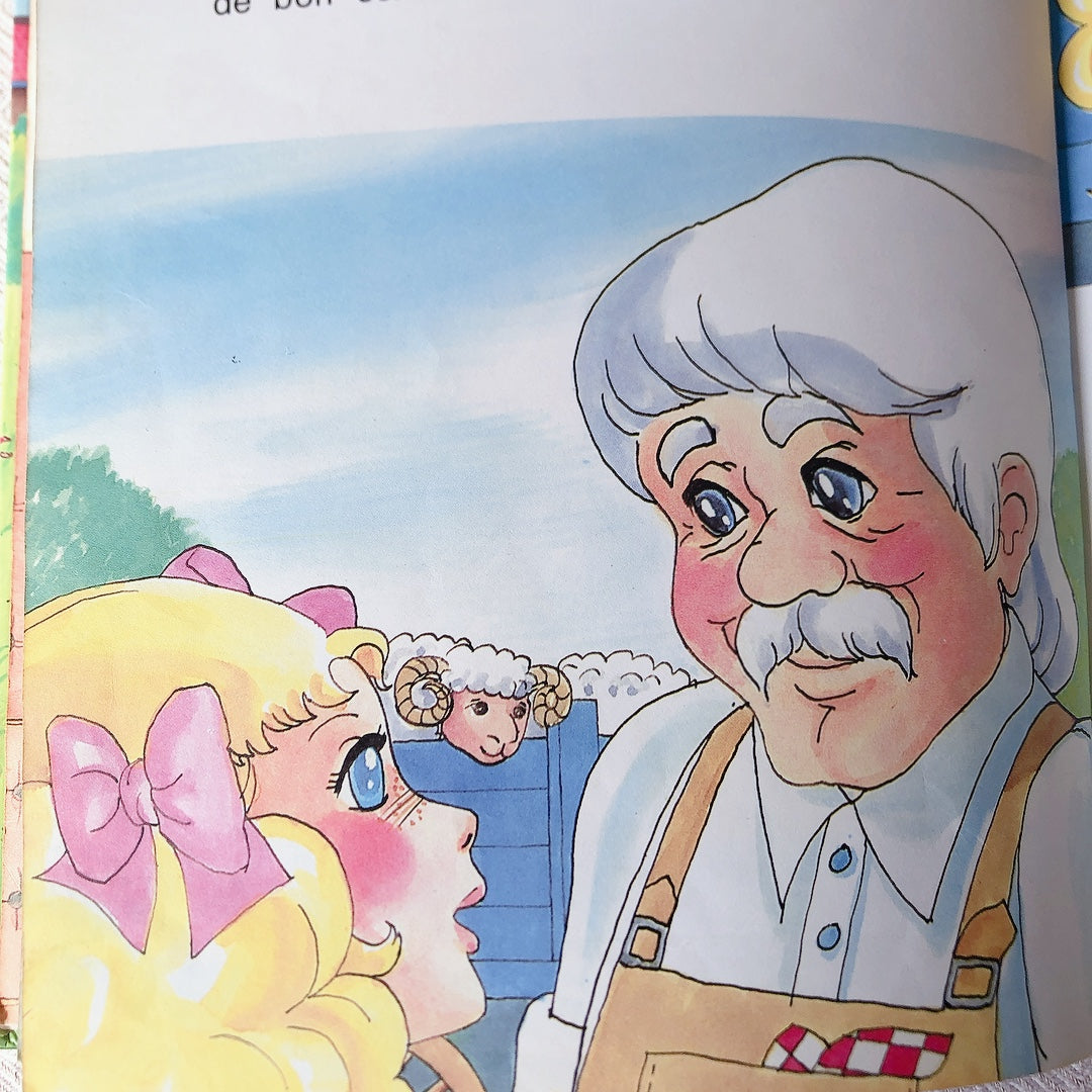 超レア フランス語版 キャンディキャンディ ボンデシネ『 bergère 羊飼い』フランスヴィンテージ雑貨 フランスブロカント・蚤の市