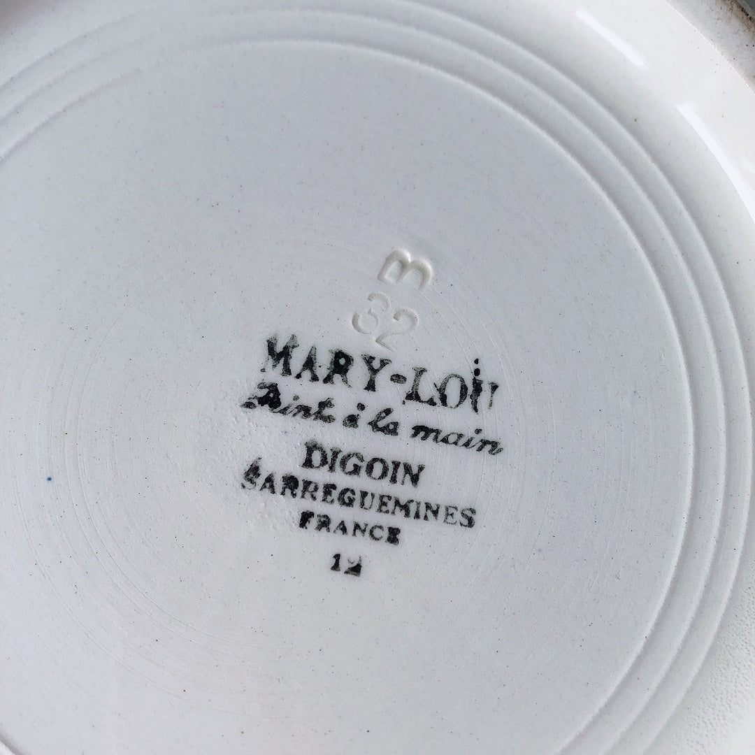 フランスアンティーク ディゴワンサルグミンヌ Digoin&sarreguemines マリールー スーピエール フランスアンティーク食器 フランス蚤の市・ブロカント