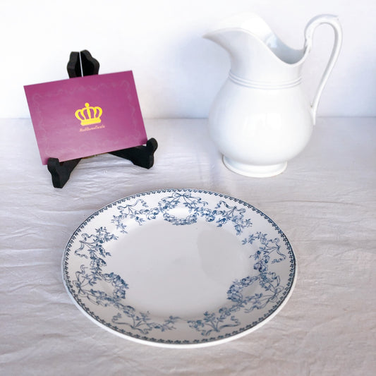 サルグミンヌ U&C ”モーツァルト” ディナープレート 平皿 B フランスアンティーク食器 ブロカント 蚤の市