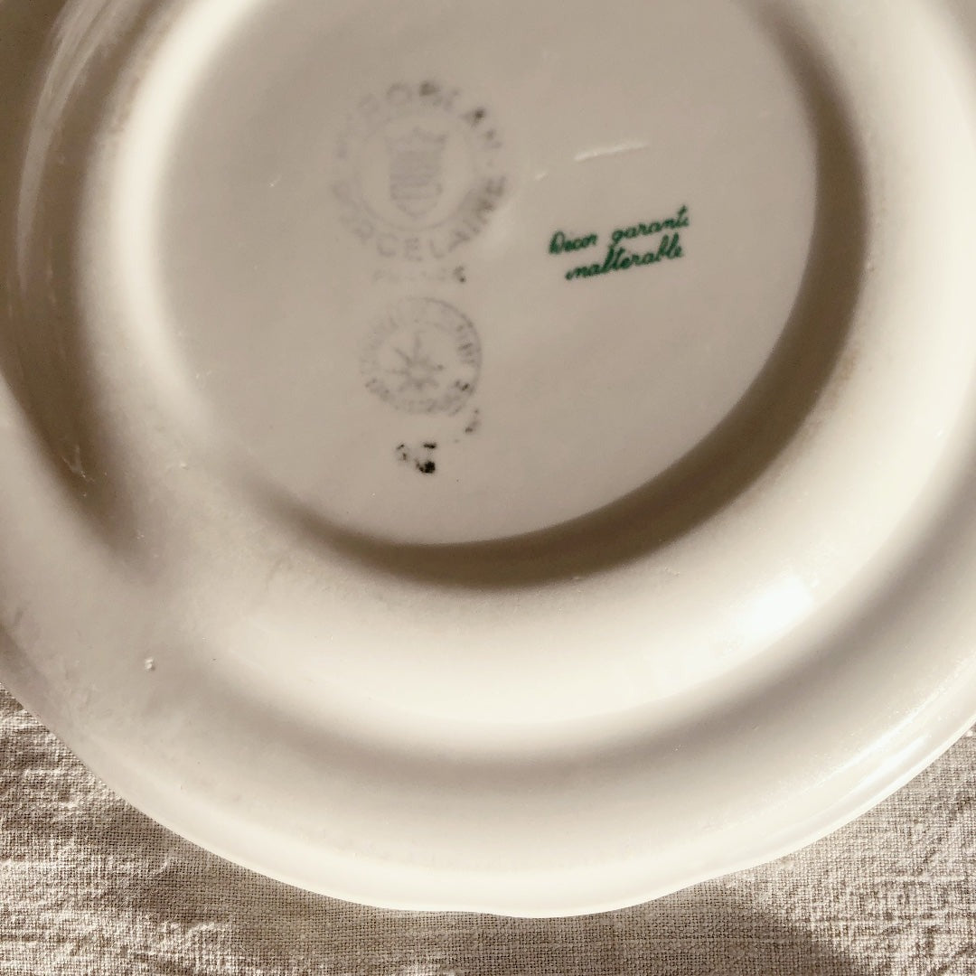 ご予約 ディゴワンサルグミンヌ Digoin&sarreguemines アグレスト カップ&ソーサー フランスアンティーク食器 フランス蚤の市・ブロカント