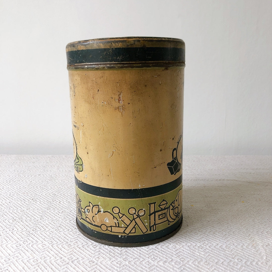 フランスアンティーク ELESCA エレスカ TIN缶 "CHOCOLAT AU LAIT EN POUDRE(ココア)" フランスアンティーク・ヴィンテージ雑貨 ブロカント・蚤の市