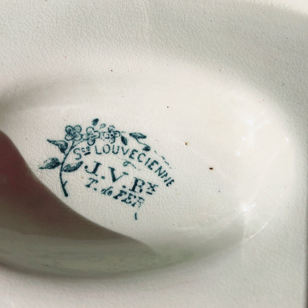 超美品 フランスアンティーク ヴィエイヤーボルドー ソーシエール フランスブロカント・蚤の市 フランスアンティーク食器
