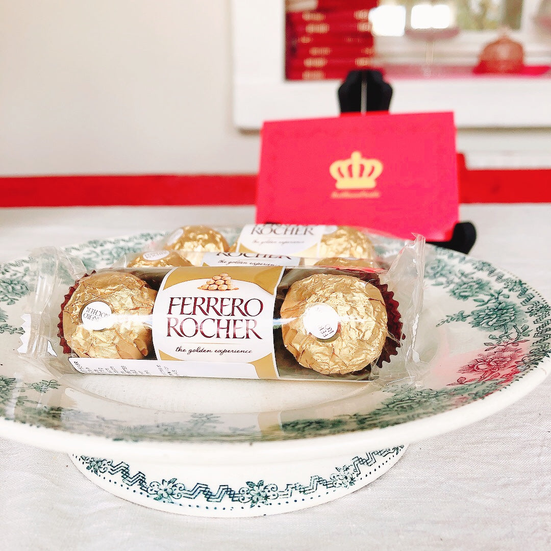 チョコレート FERRERO フェレロ ロシェ 3個入り イタリア製