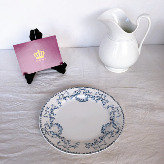 サルグミンヌ U&C ”モーツァルト” ディナープレート 平皿 D フランスアンティーク食器 ブロカント 蚤の市