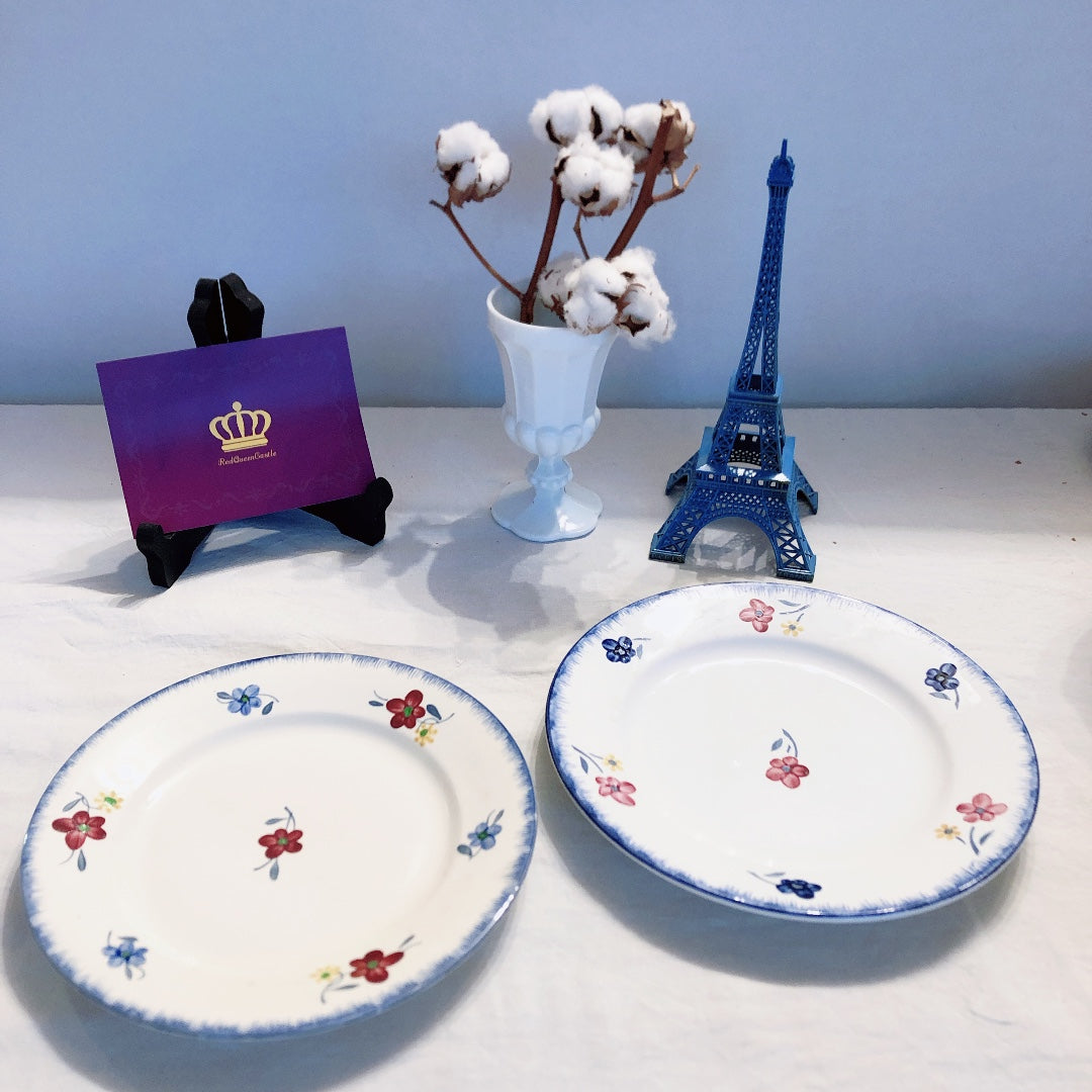 ディゴワンサルグミンヌ マリー・ルー プレート・平皿 A フランスアンティーク・ヴィンテージ食器 ブロカント 蚤の市