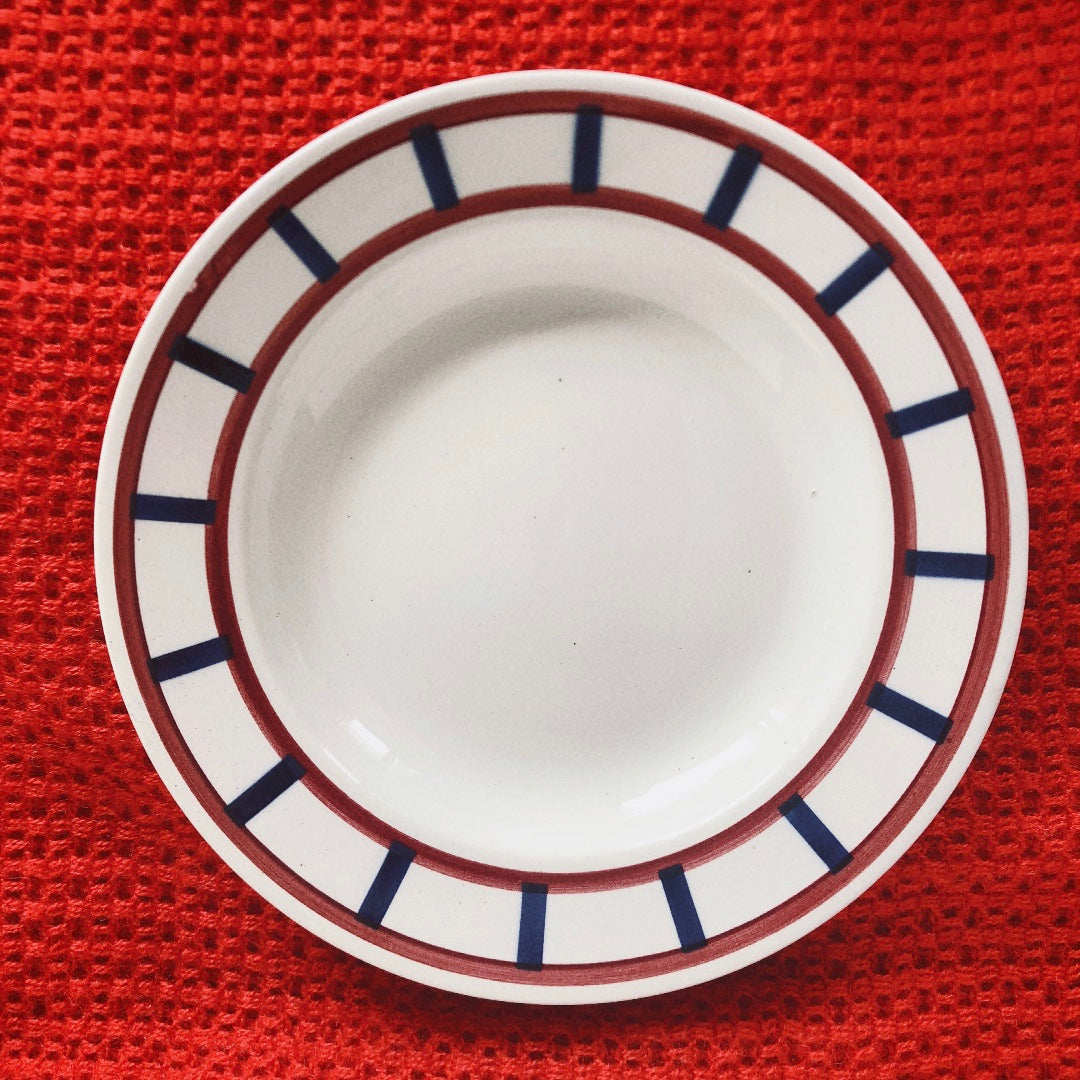 クレイユモントロー 『ナポレオン』デザートプレート 平皿 F アンティーク食器