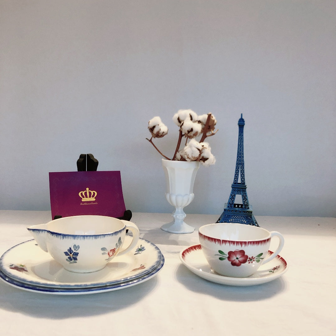 ディゴワンサルグミンヌ マリー・ルー ミルクポット フランスアンティーク・ヴィンテージ食器 ブロカント 蚤の市