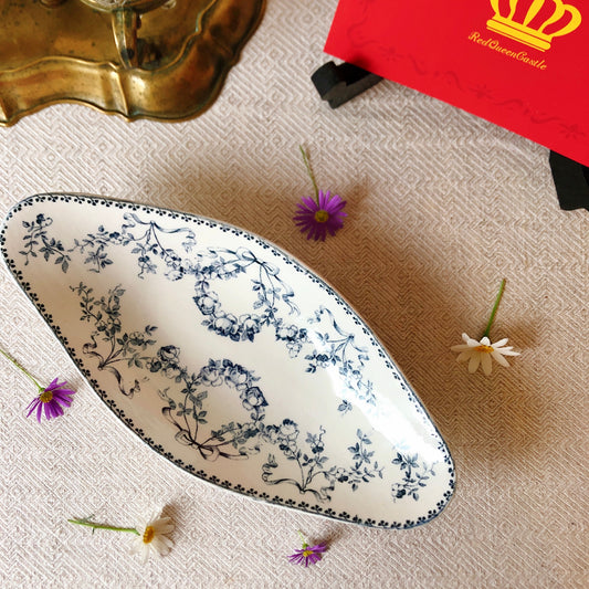 フランスアンティーク U&Cサルグミンヌ sarreguemines ラヴィエ ”モーツアルト” フランスアンティーク食器 ブロカント 蚤の市