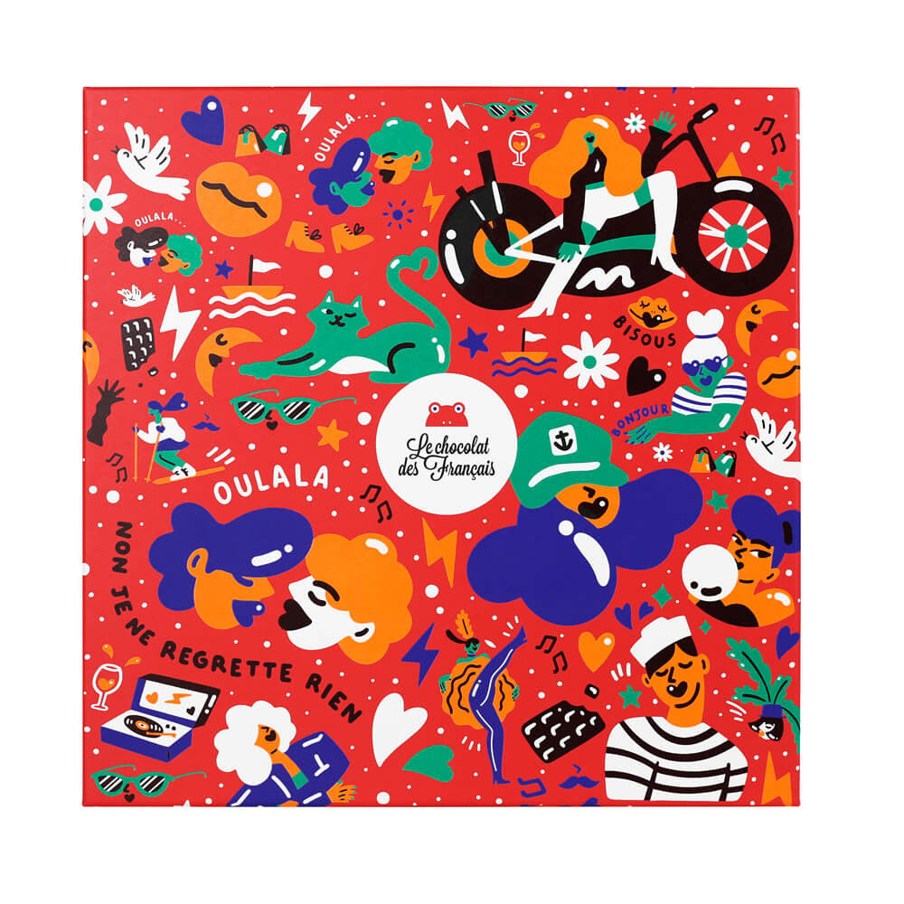 ル・ショコラ・デ・フランセ Le très gros coffret フランス土産 フランスチョコレート プレゼント