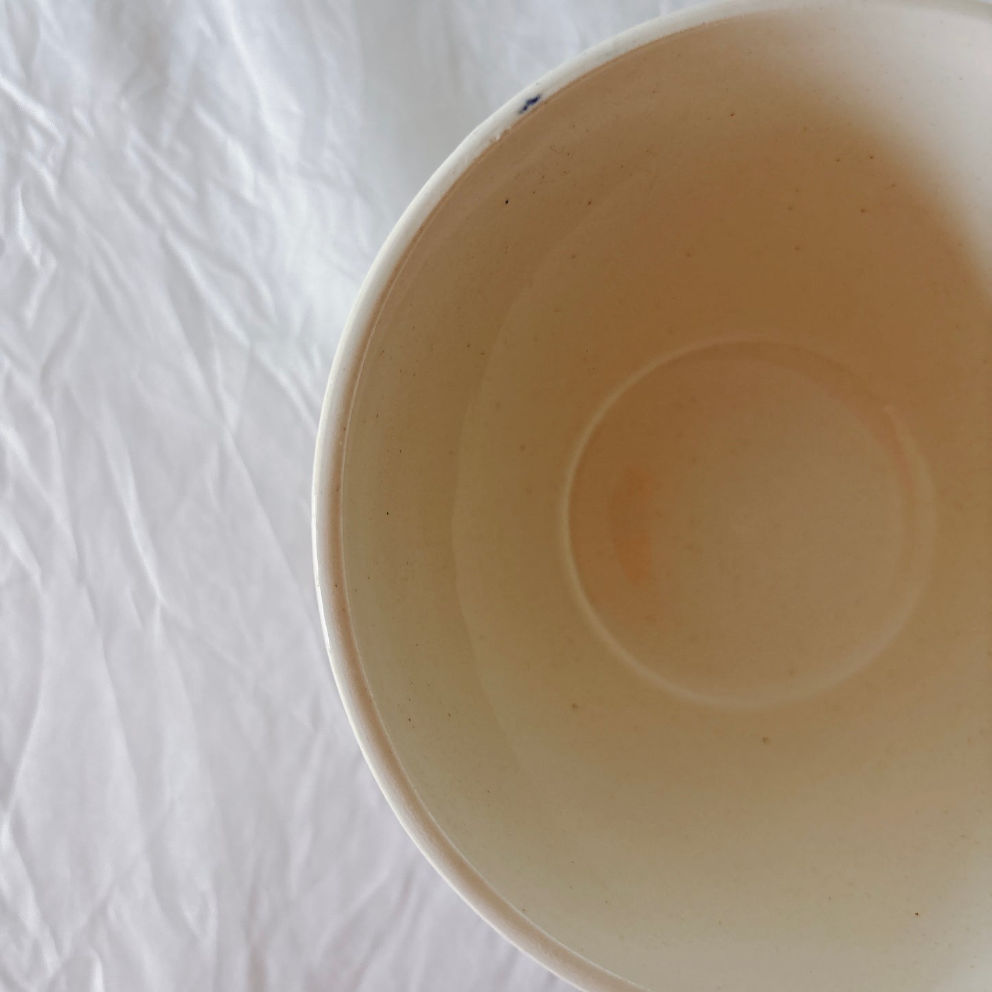 ディゴワンサルグミンヌ バスク柄 コーヒーカップ 200ml『ルージュ・マリン』 フランスアンティーク食器 蚤の市　ブロカント　バスク柄食器