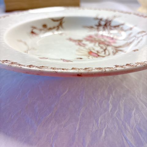 リュネヴィル  マーガレット MARGUERITE スーププレート フランスアンティーク食器　蚤の市　ブロカント