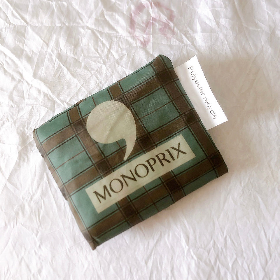 フランス モノプリ（MONOPRIX）エコバック エッフェル塔  フランス土産 フランスエコバック エッフェル塔柄エコバック