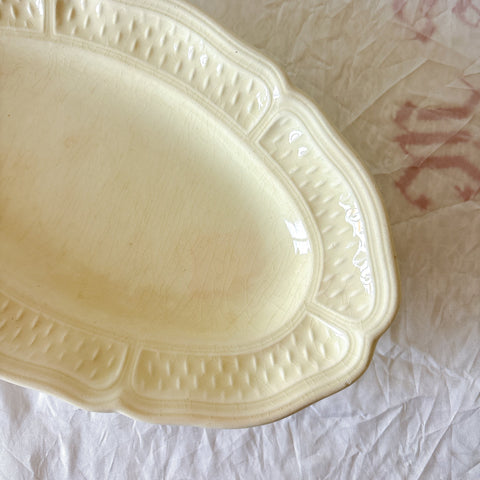GIEN ジアン ラヴィエ 前菜用皿 白 フランスアンティーク食器 
