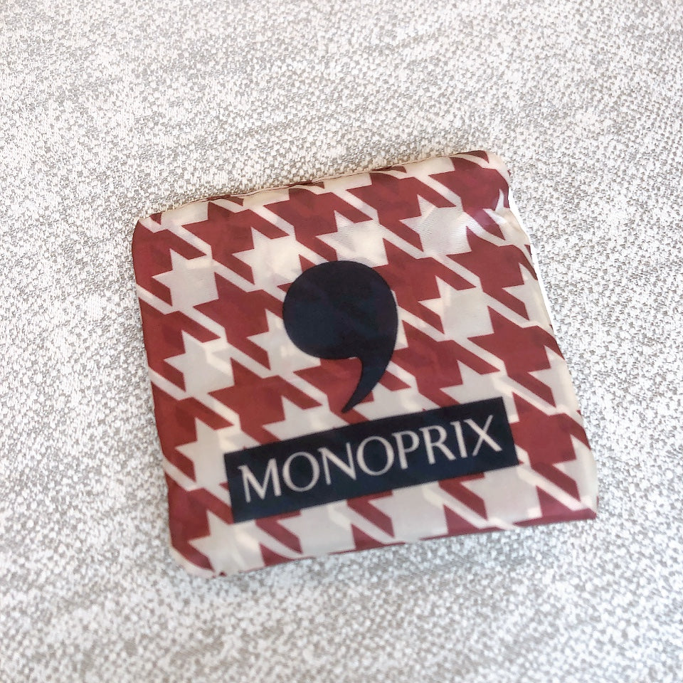 フランス モノプリ（MONOPRIX）エコバック エッフェル塔  フランス土産 フランスエコバック エッフェル塔柄エコバック