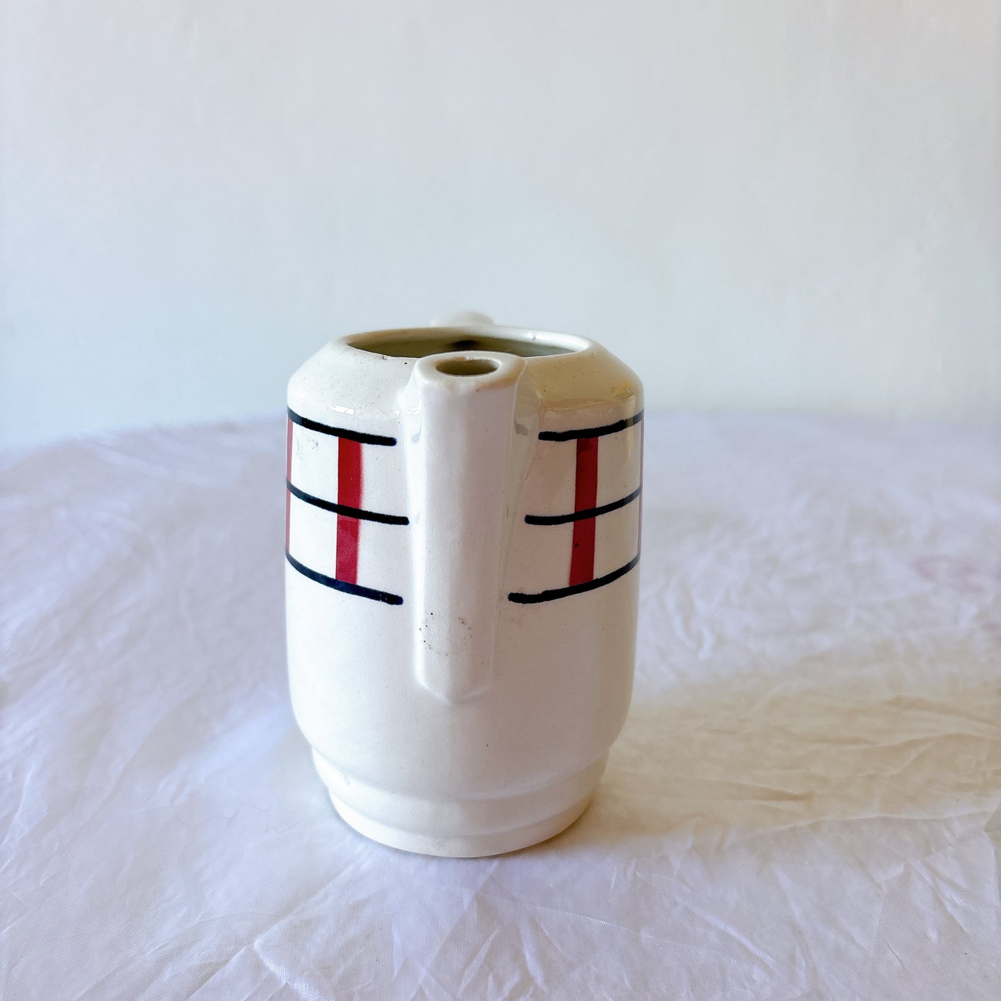 アンティーク ミルクポット 注ぎ口 取っ手付き