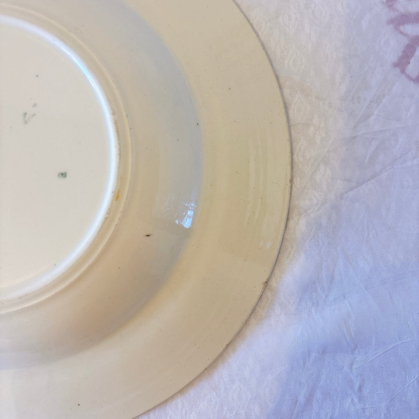 リュネヴィル  マーガレット MARGUERITE スーププレート フランスアンティーク食器　蚤の市　ブロカント