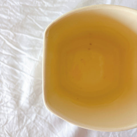フランスヴィンテージ  アールデコ幾何学模様　陶器キャニスター  フランスアンティーク食器　ブロカント　蚤の市