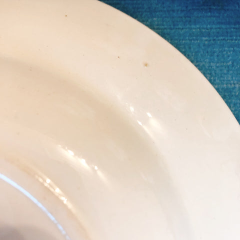 フランスアンティーク  GRAND DEPOT E.Bourgeois グランデポ エミールブルジョワ　スーププレート 深皿 A フランスアンティーク食器 ブロカント 蚤の市