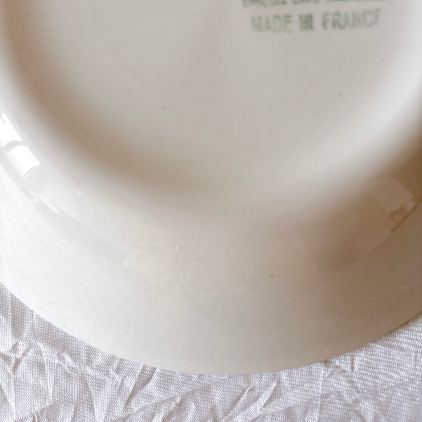 ムーランデルー Moulin des Loups バスク柄 キャロットプレート フランスアンティーク食器 ブロカント 蚤の市