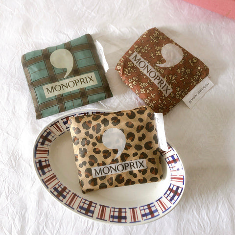 フランス モノプリ（MONOPRIX）エコバック エッフェル塔  フランス土産 フランスエコバック エッフェル塔柄エコバック