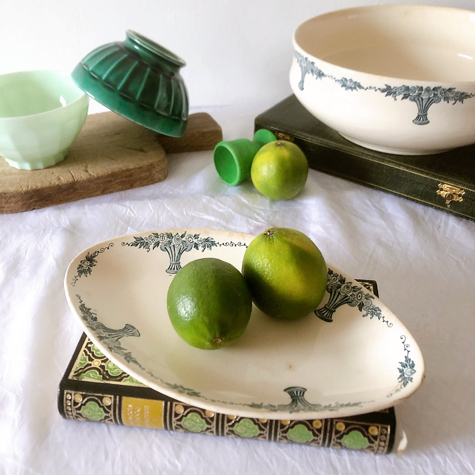 フランスアンティーク ロンシャン LONGCHAMP "Versailles Ennege"ヴェルサイユ　エネジェ ラヴィエ フランスアンティーク食器 ブロカントアンティーク