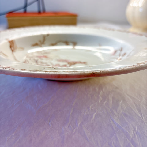 リュネヴィル  マーガレット MARGUERITE スーププレート フランスアンティーク食器　蚤の市　ブロカント