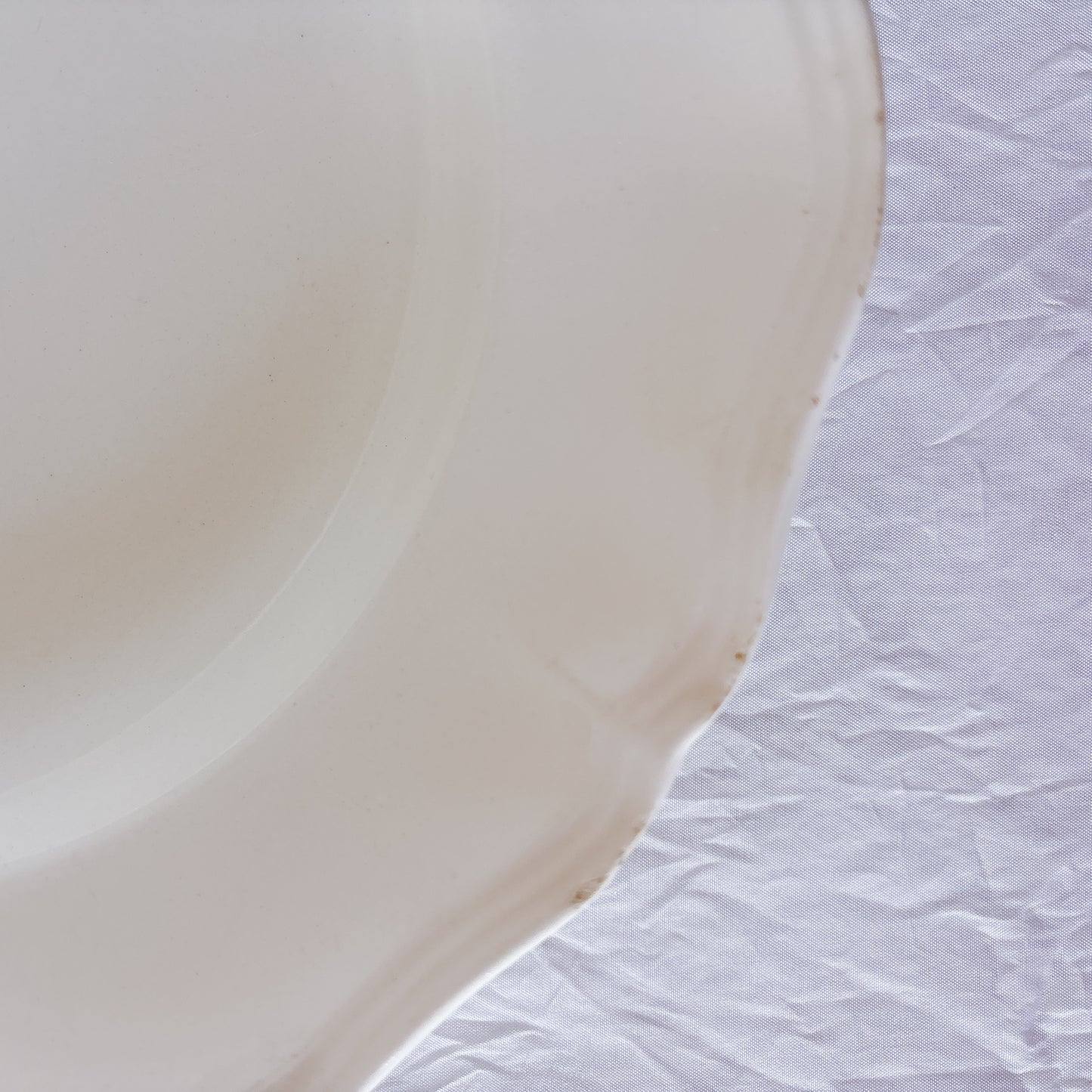 フランス ディゴワン＆サルグミンヌ 花リム スーププレート 深皿 フランスアンティーク食器 ブロカント　蚤の市