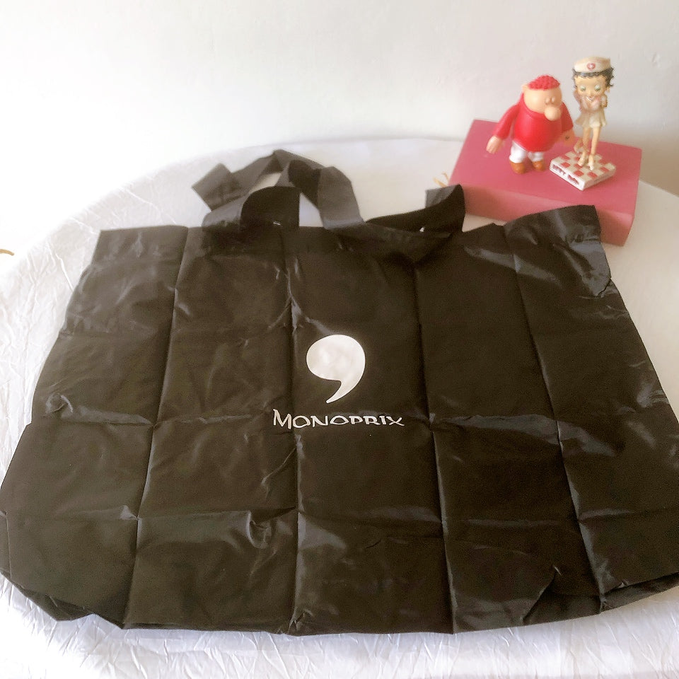 フランス モノプリ（MONOPRIX）エコバック エッフェル塔  フランス土産 フランスエコバック エッフェル塔柄エコバック