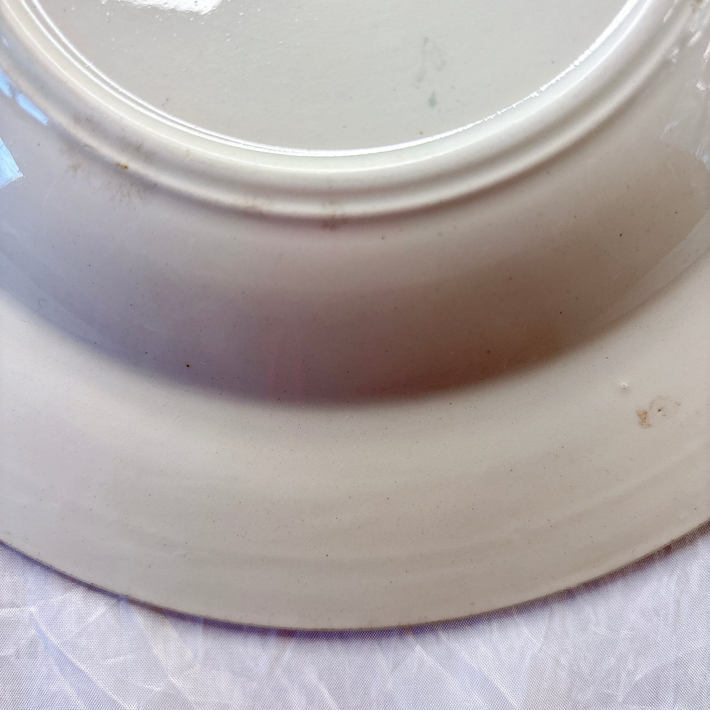 リュネヴィル  マーガレット MARGUERITE スーププレート フランスアンティーク食器　蚤の市　ブロカント