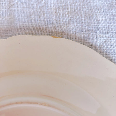 サルグミンヌ sarreguemines アグレスト 平皿 16cm A フランスアンティーク食器 フランス蚤の市・ブロカント