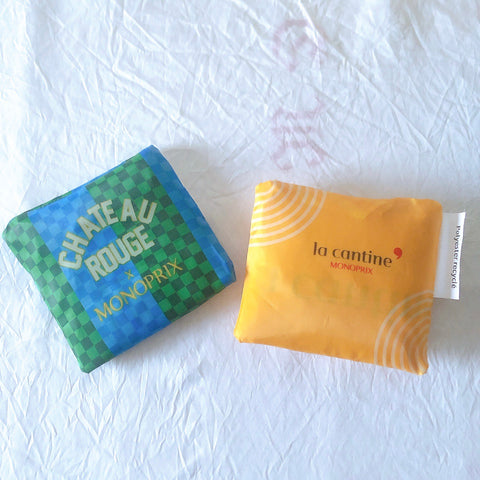 フランス モノプリ（MONOPRIX）エコバック エッフェル塔  フランス土産 フランスエコバック エッフェル塔柄エコバック