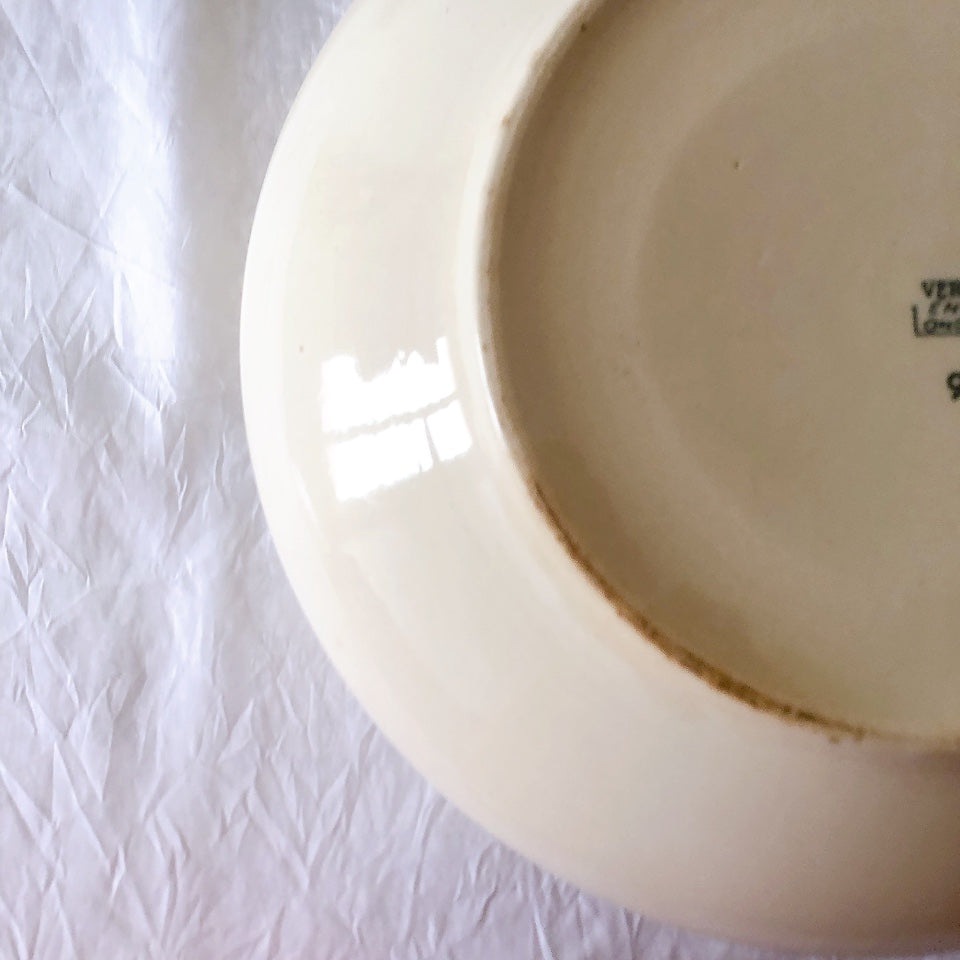 フランスアンティーク ロンシャン LONGCHAMP "Versailles Ennege"ヴェルサイユ　エネジェ サラディエ フランスアンティーク食器 ブロカントアンティーク