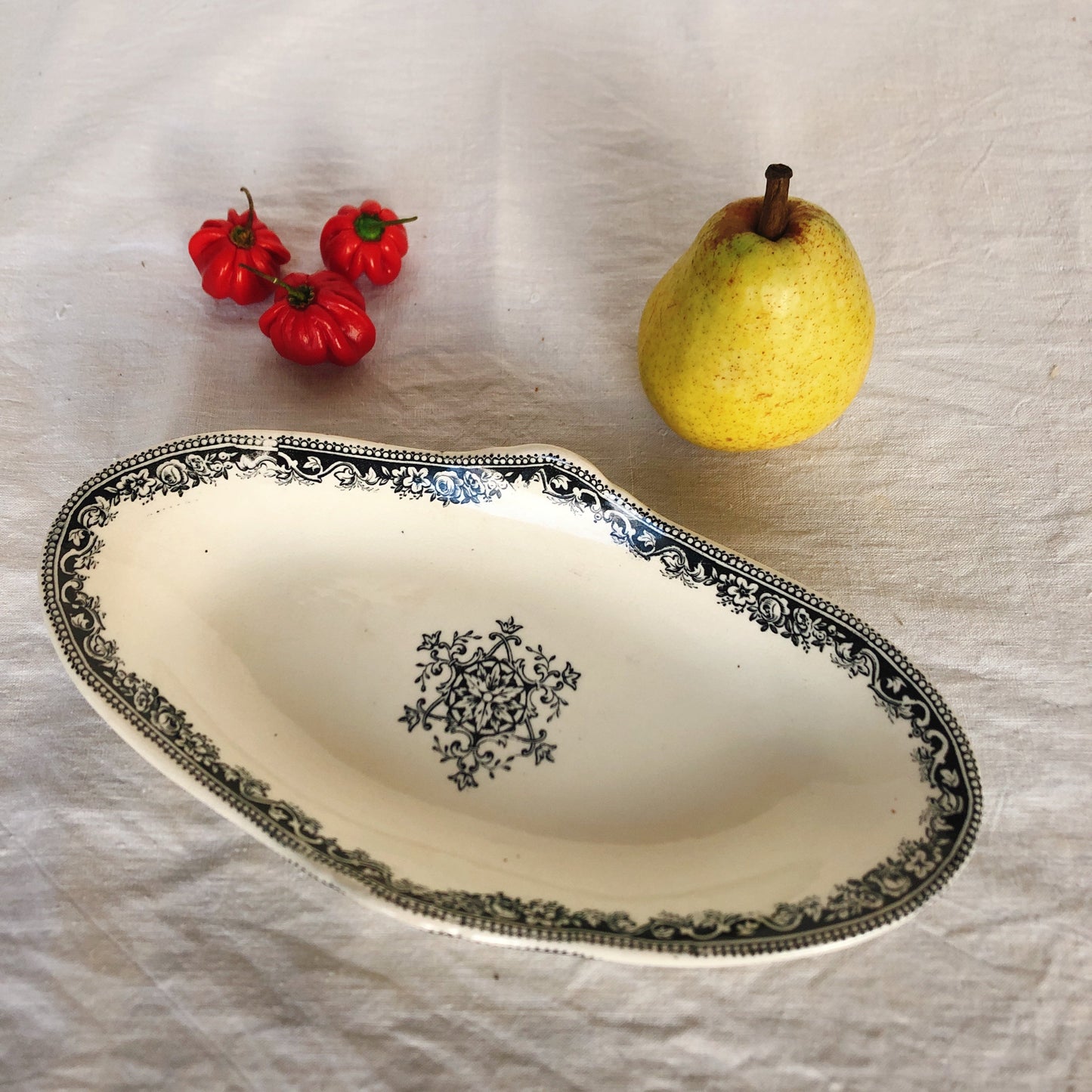 ご予約　お纏め　フランスアンティーク ラヴィエ ヴィエイヤーボルドー 他　フランスアンティーク食器 ブロカント・蚤の市