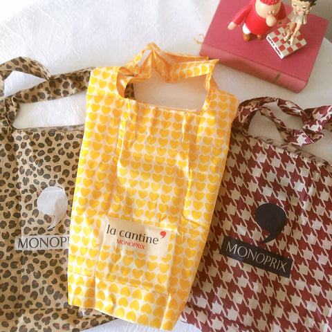 フランス モノプリ（MONOPRIX）エコバック エッフェル塔  フランス土産 フランスエコバック エッフェル塔柄エコバック