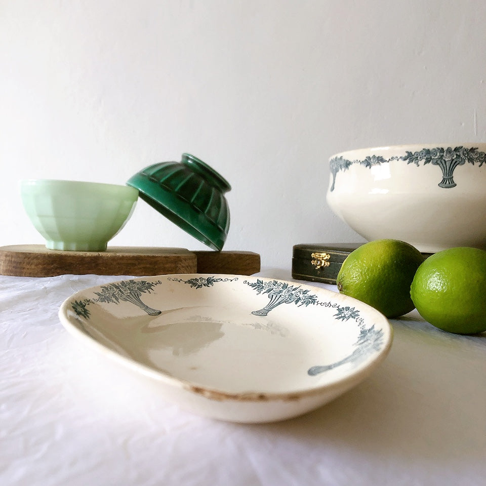 フランスアンティーク ロンシャン LONGCHAMP "Versailles Ennege"ヴェルサイユ　エネジェ ラヴィエ フランスアンティーク食器 ブロカントアンティーク