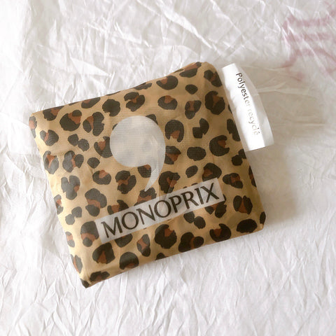 フランス モノプリ（MONOPRIX）エコバック エッフェル塔  フランス土産 フランスエコバック エッフェル塔柄エコバック