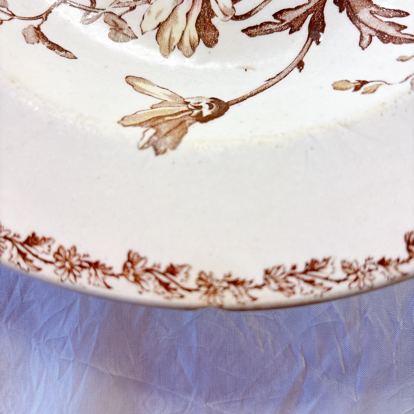 リュネヴィル  マーガレット MARGUERITE スーププレート フランスアンティーク食器　蚤の市　ブロカント