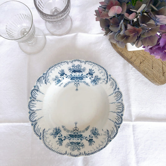 サンタマンアマージュREGENCE(レジャンス) スーププレート A フランスアンティーク食器 ブロカント 蚤の市