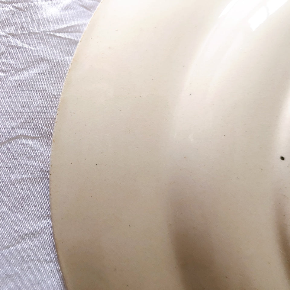 フランスアンティーク ロンシャン LONGCHAMP "Versailles Ennege"ヴェルサイユ　エネジェ クルーズプレート　フランスアンティーク食器 ブロカントアンティーク