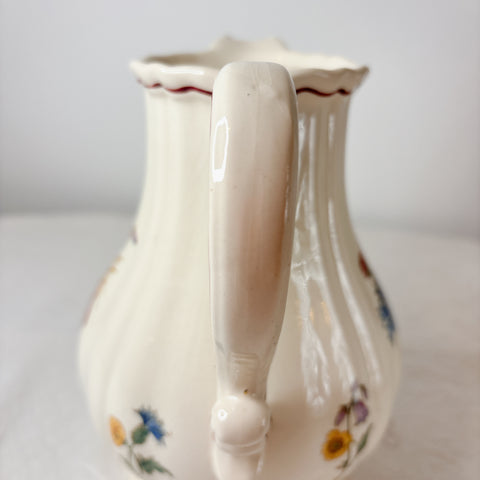 ディゴワンサルグミンヌ Digoin＆sarreguemines アグレスト コーヒー/ティーポット フランスアンティーク食器 フランス蚤の市・ブロカント