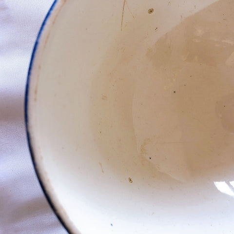 ディゴワンサルグミンヌ マリールー　カフェオレボウル A  フランスアンティーク食器　ブロカントアンティーク　蚤の市