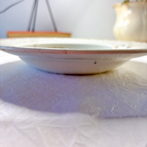 リュネヴィル  マーガレット MARGUERITE スーププレート フランスアンティーク食器　蚤の市　ブロカント