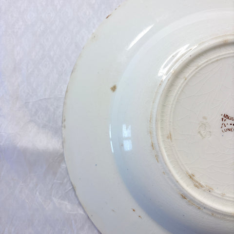 リュネヴィル  マーガレット MARGUERITE スーププレート フランスアンティーク食器　蚤の市　ブロカント