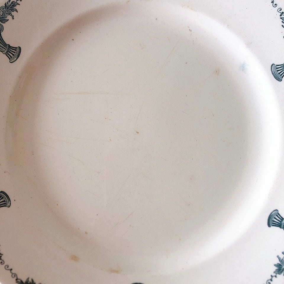 フランスアンティーク ロンシャン LONGCHAMP "Versailles Ennege"ヴェルサイユ　エネジェ 大皿 フランスアンティーク食器 ブロカントアンティーク