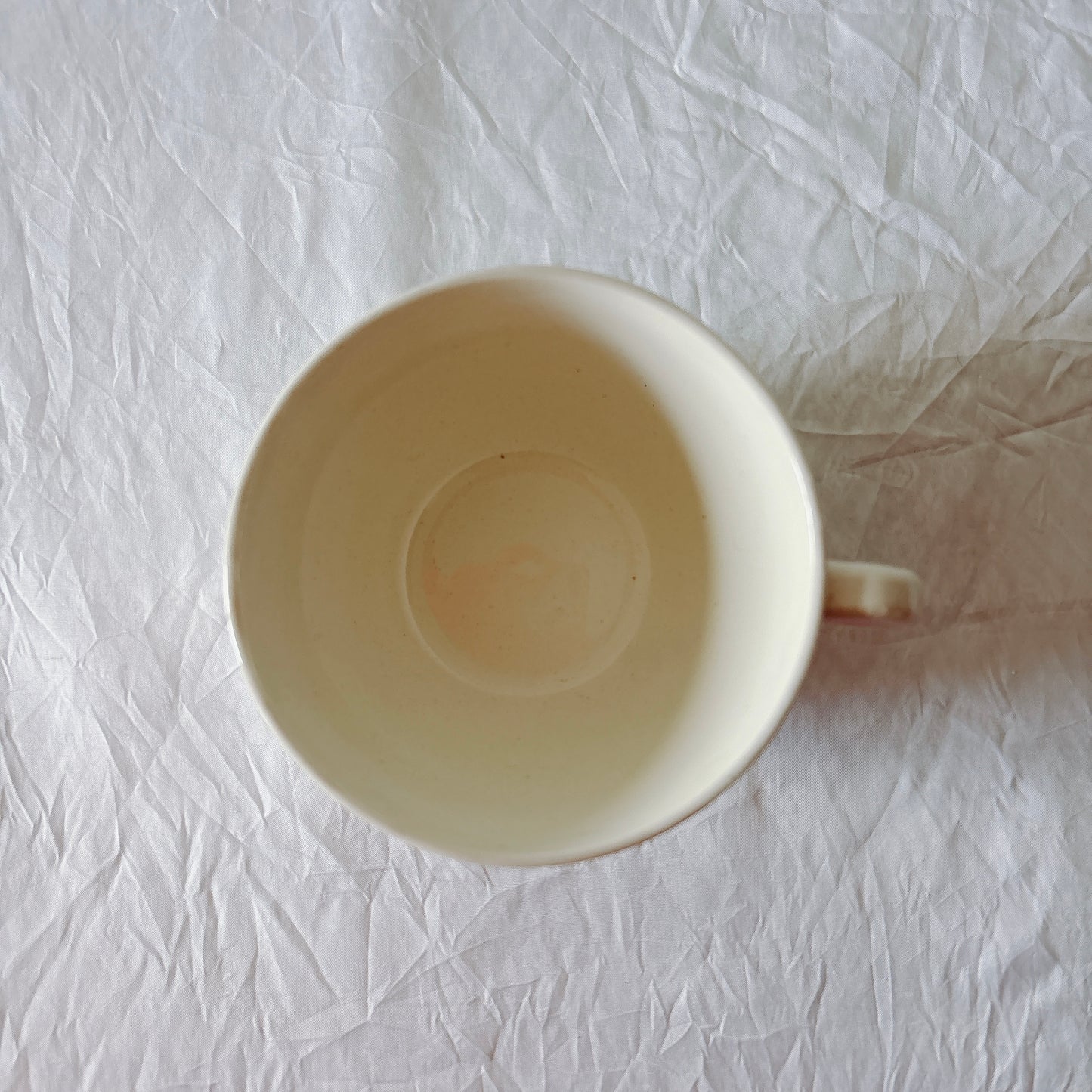 ディゴワンサルグミンヌ バスク柄 コーヒーカップ 200ml『ルージュ・マリン』 フランスアンティーク食器 蚤の市　ブロカント　バスク柄食器