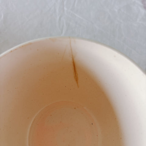 ディゴワンサルグミンヌ バスク柄 コーヒーカップ 200ml『ルージュ・マリン』 フランスアンティーク食器 蚤の市　ブロカント　バスク柄食器